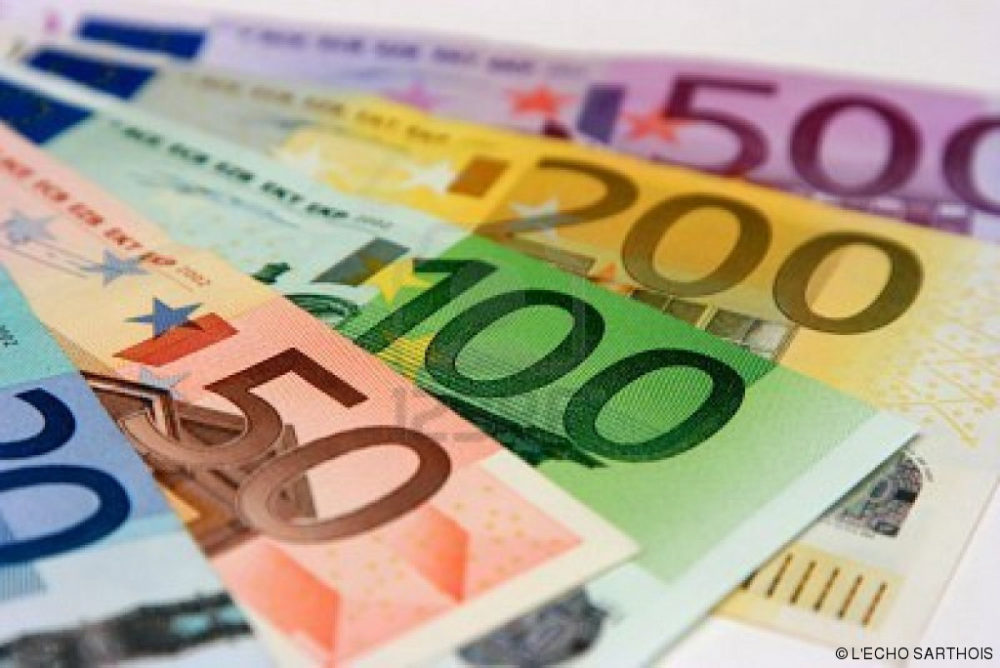 Les billets Euro pour les Cash Master