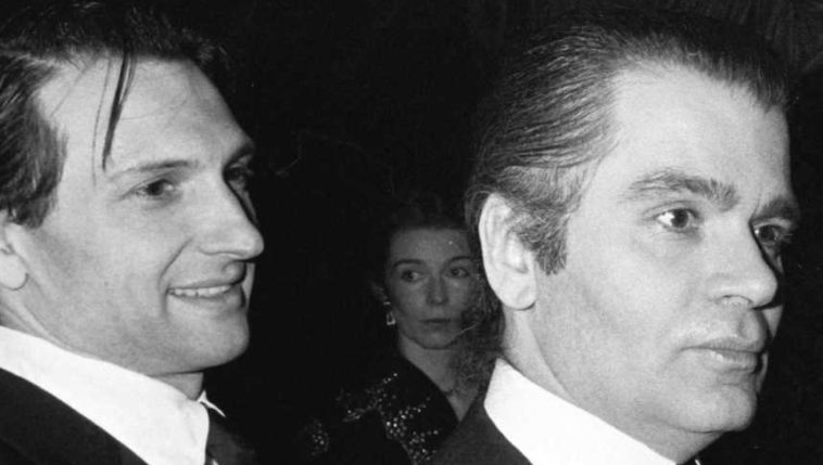 Karl Lagerfeld avec Jacques de Basher